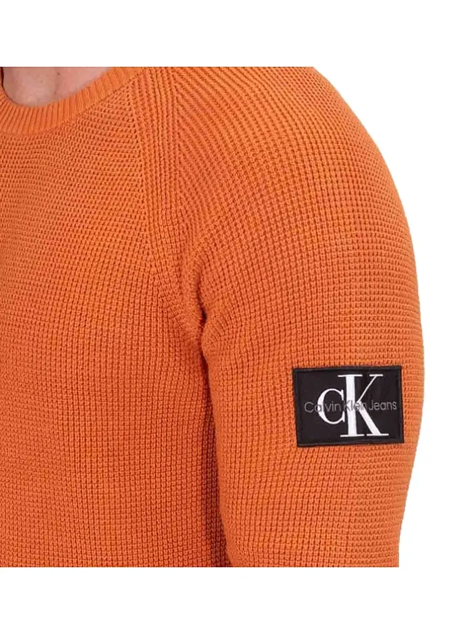 Pullover in Orange