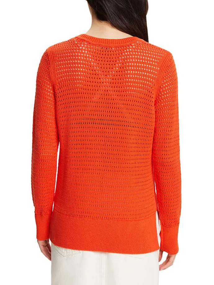 Pullover in Orange