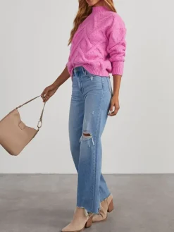 Pullover in Pink