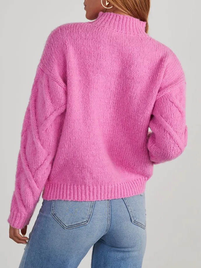 Pullover in Pink
