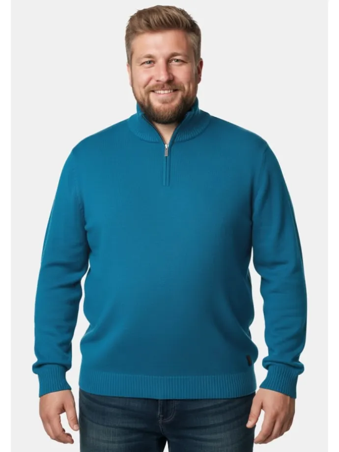 Pullover in rauchblau