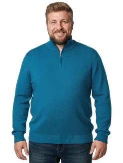 Pullover in rauchblau