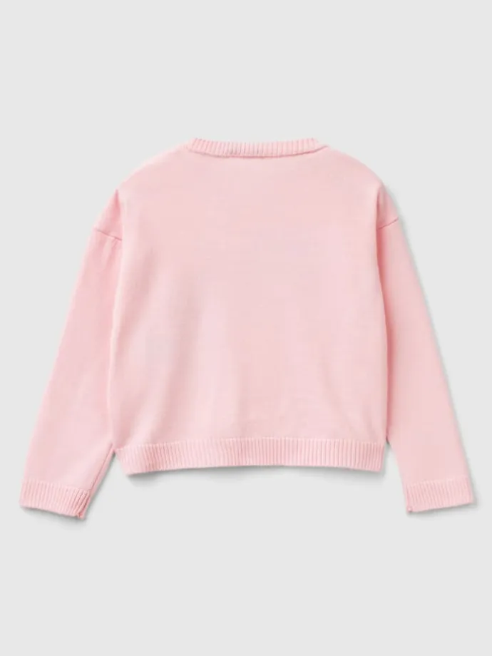 Pullover in Rosa