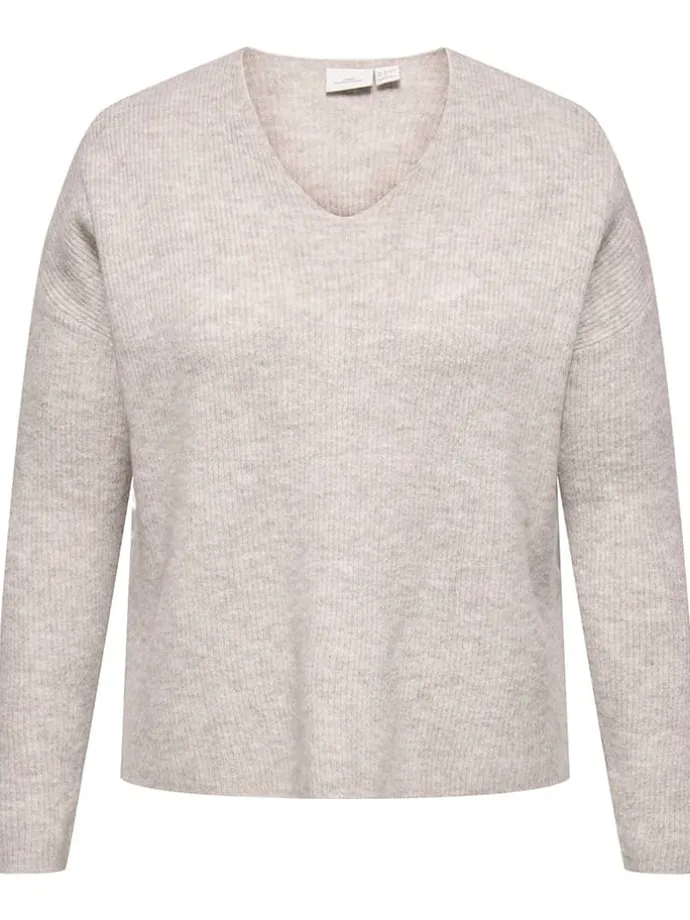 Pullover in Rosa/ Creme