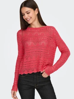 Pullover in Rot