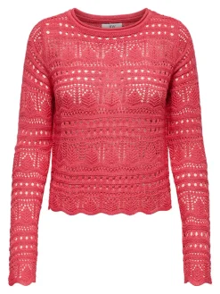 Pullover in Rot