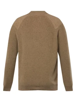 Pullover in sandstein