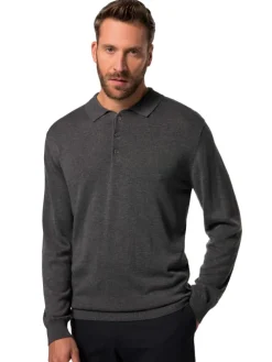 Pullover in schiefer