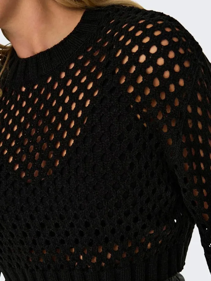Pullover in Schwarz