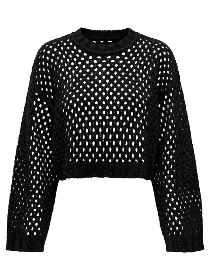 Pullover in Schwarz