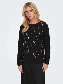 Pullover in Schwarz
