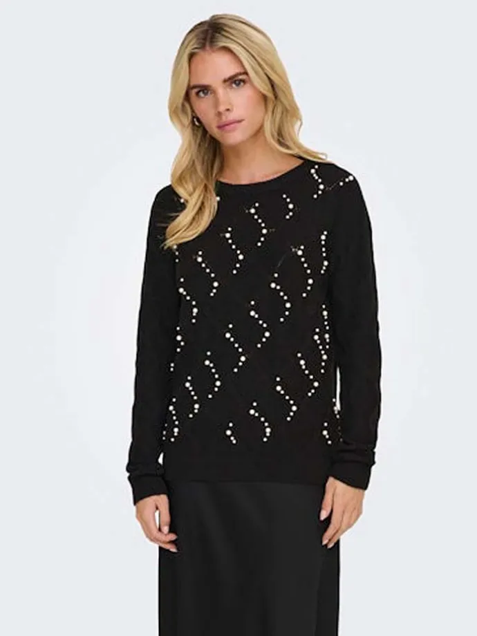 Pullover in Schwarz
