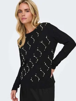 Pullover in Schwarz
