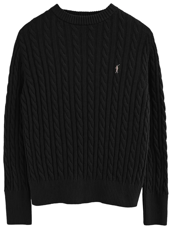 Pullover in Schwarz