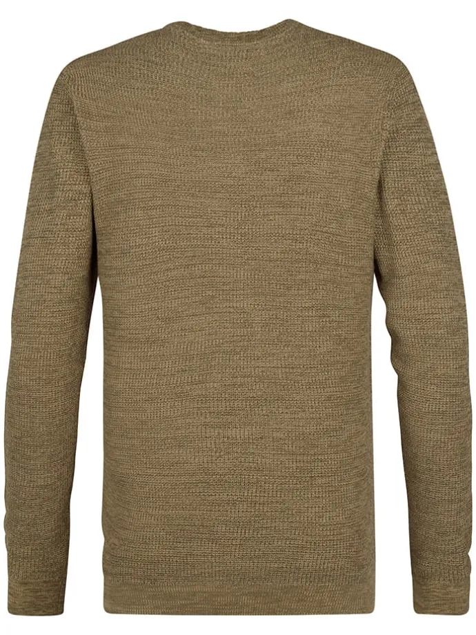 Pullover "Lincoln" in Hellbraun