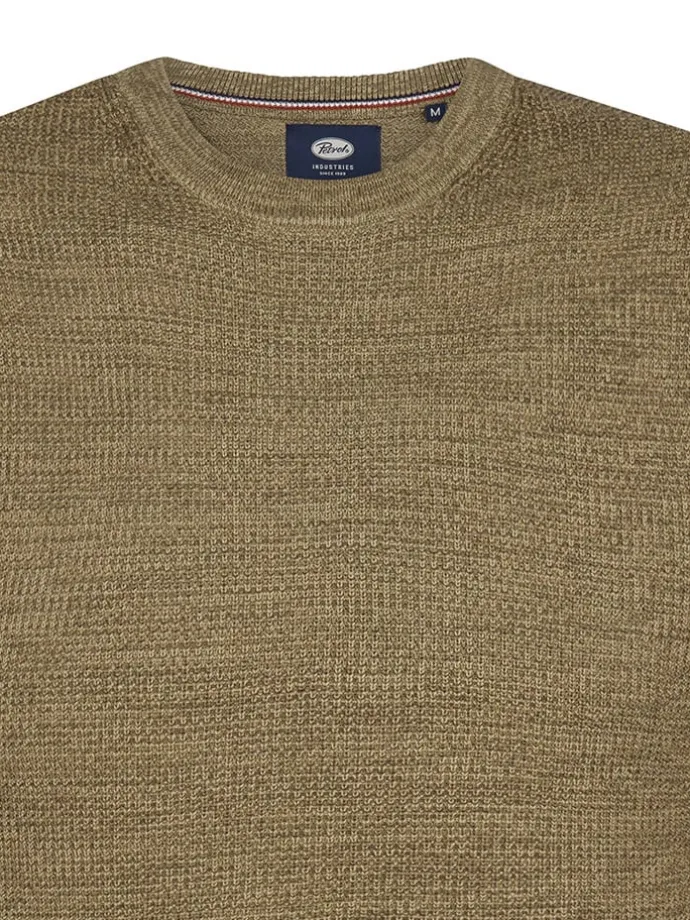 Pullover "Lincoln" in Hellbraun