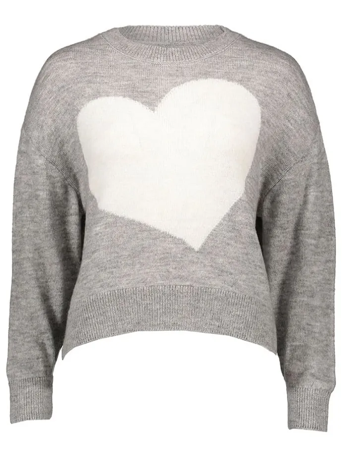 Pullover "Lovella" in Grau