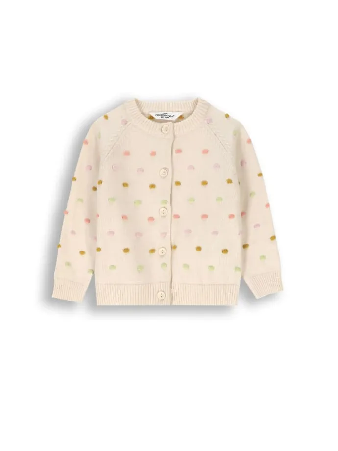 Pullover mit Reißverschluss in beige