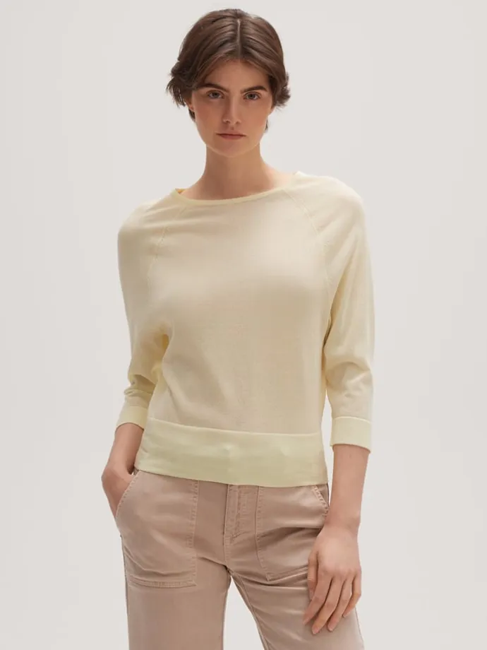 Pullover "Potura" in Gelb