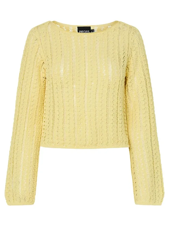 Pullover "Siri" in Gelb
