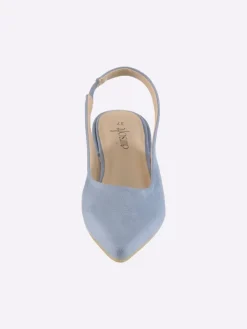Pumps in hellblau