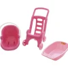 Puppenwagen, Puppenbuggy 42842 in rosa