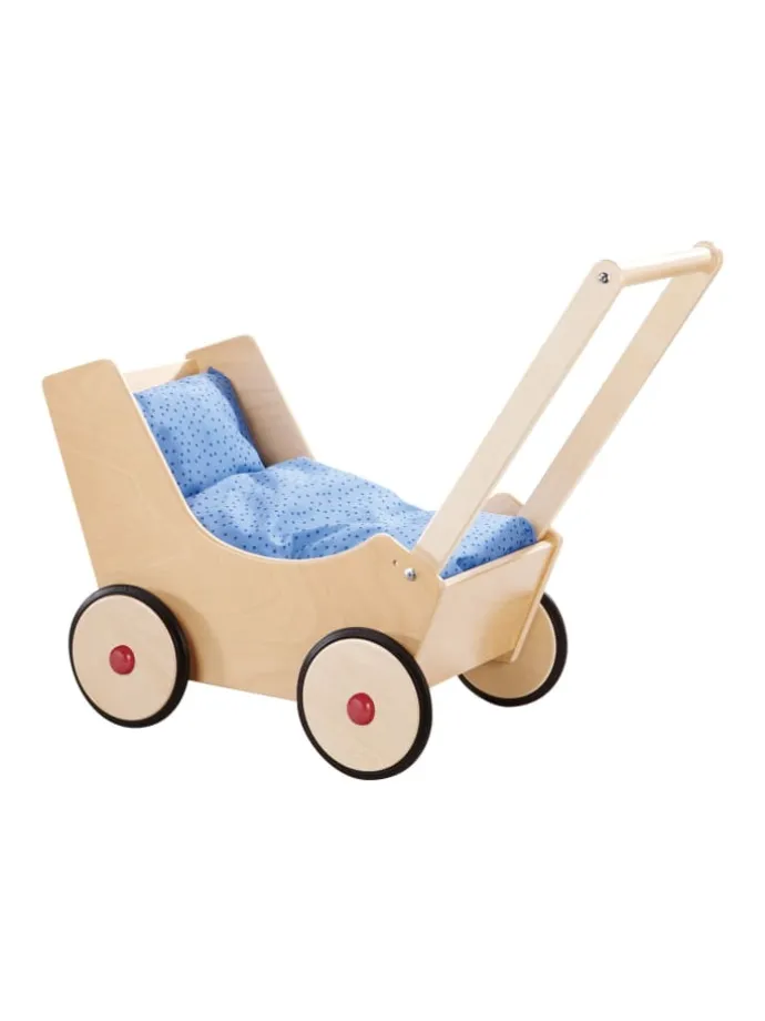 Puppenwagen Puppenwagen Natur in mehrfarbig