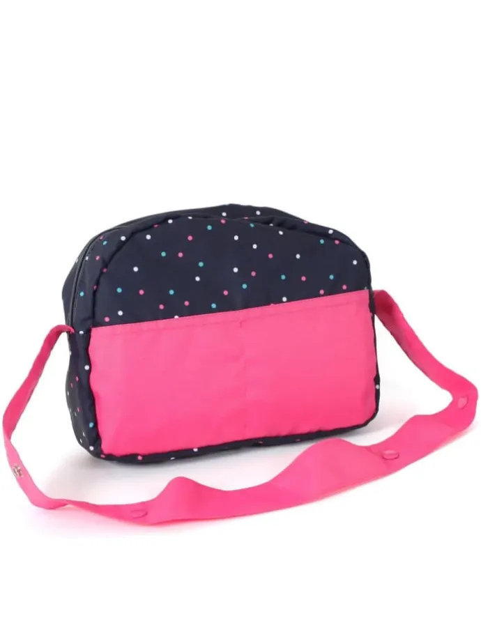 Puppen-Wickeltasche - Konfetti - Pink