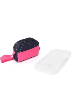 Puppen-Wickeltasche - Konfetti - Pink