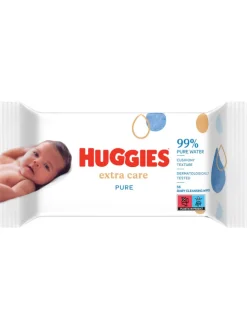 Pure Extra Care Baby Feuchttücher Tücher Parfümfrei 8 x 56 Stk