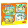 Puzzle Jahreszeiten in mehrfarbig