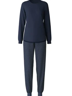Pyjama in Dunkelblau