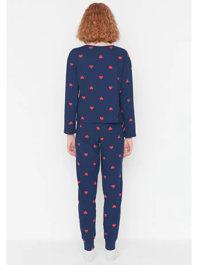 Pyjama in Dunkelblau