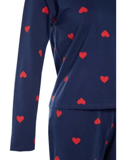 Pyjama in Dunkelblau
