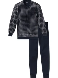 Pyjama in Dunkelblau