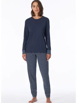 Pyjama in Dunkelblau