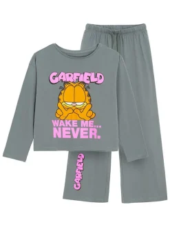 Pyjama in Grau