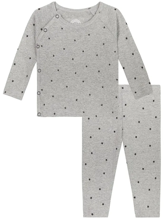 Pyjama in Grau