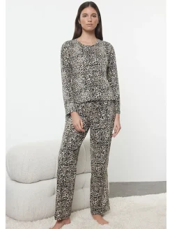 Pyjama in Grau