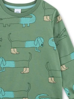 Pyjama in Grün