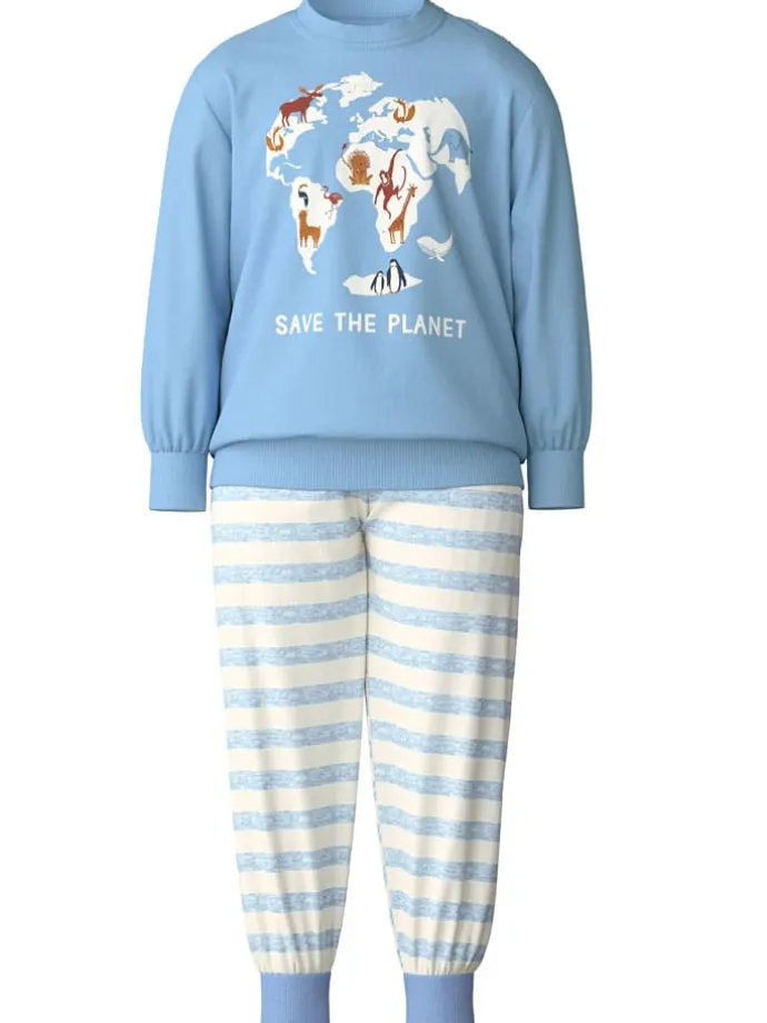 Pyjama in Hellblau