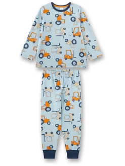 Pyjama in Hellblau