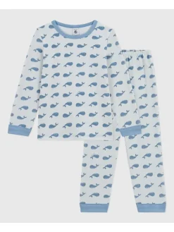 Pyjama in Hellblau