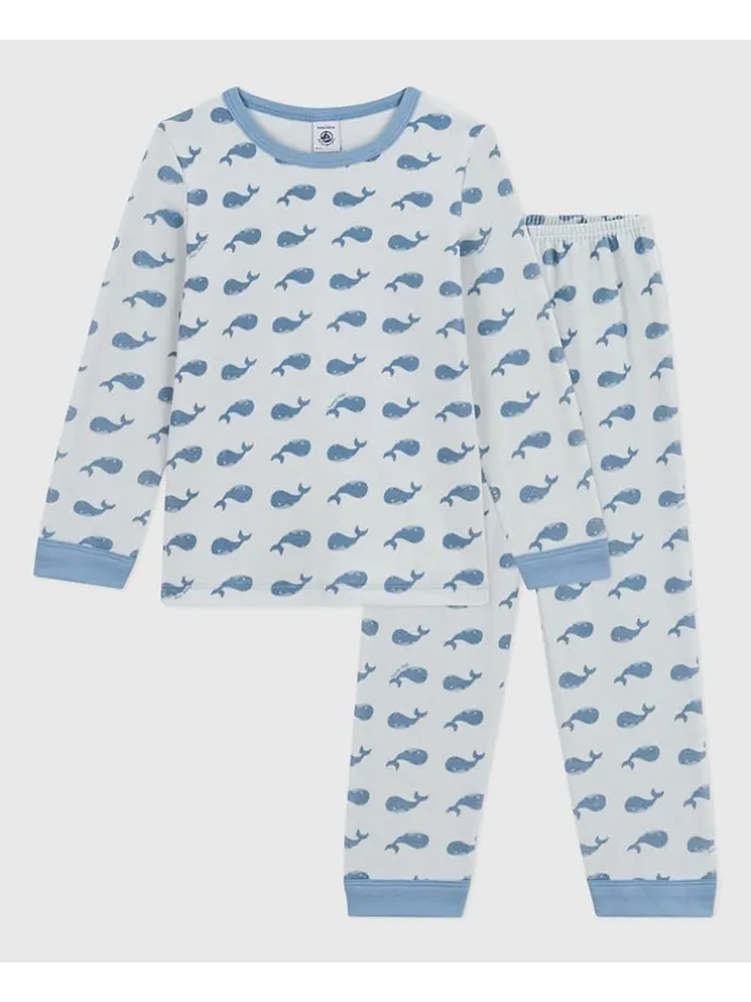 Pyjama in Hellblau