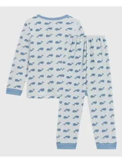 Pyjama in Hellblau
