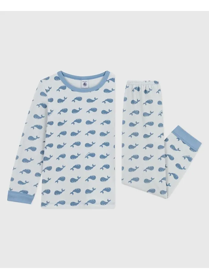 Pyjama in Hellblau