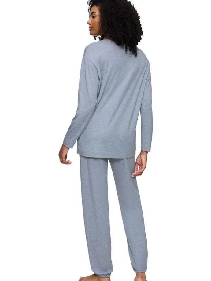 Pyjama in Hellblau
