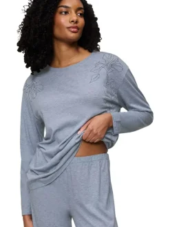 Pyjama in Hellblau