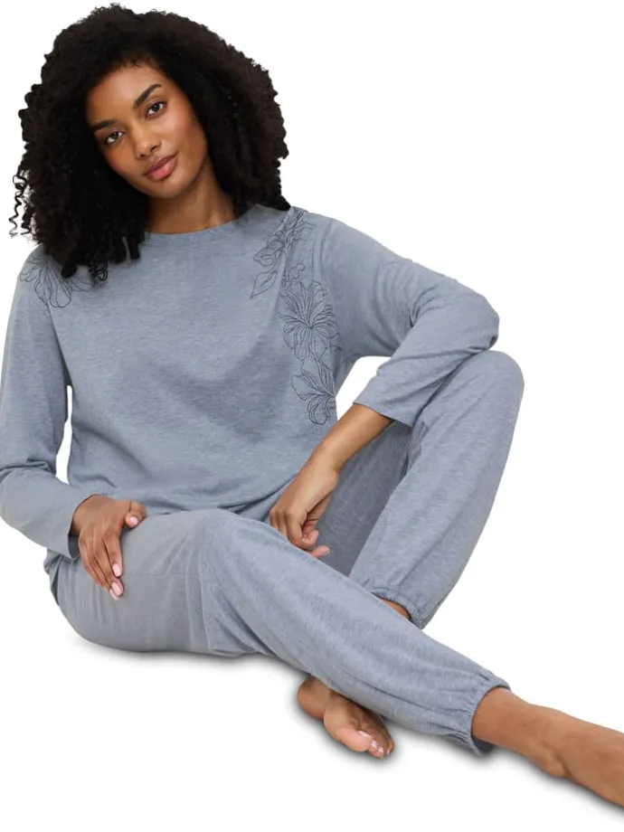 Pyjama in Hellblau
