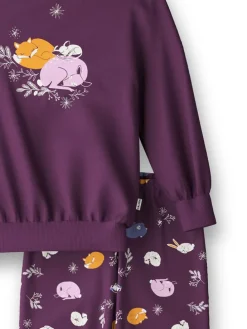 Pyjama in Lila
